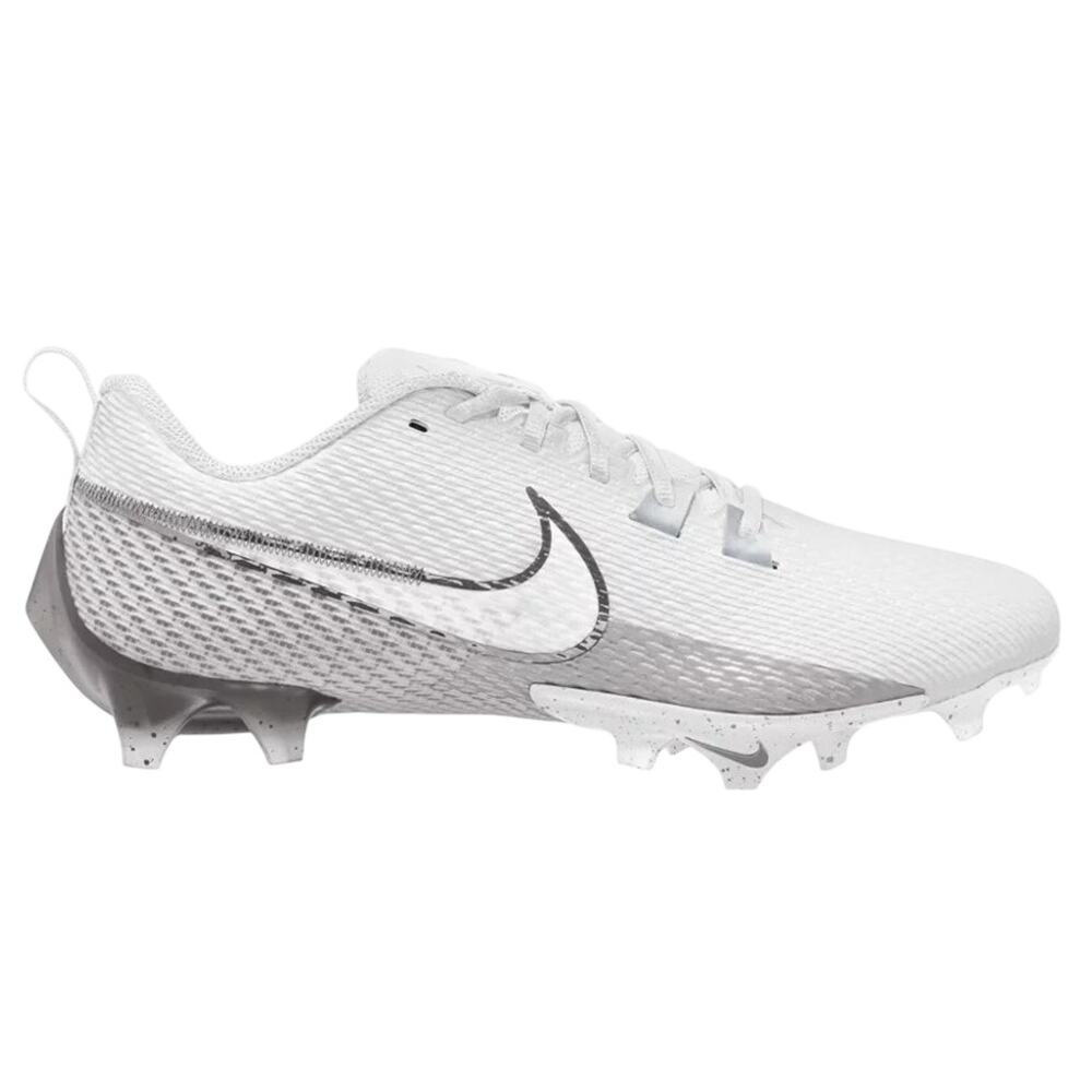 Nike Mens Vapor Edge Speed 360 2 Football Cleats Size 12 EU 46 White Silver NWOB